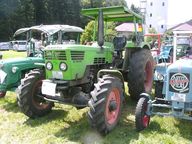 DEUTZ tracteur D6806 D7206 09/1974 notice d'utilisation 